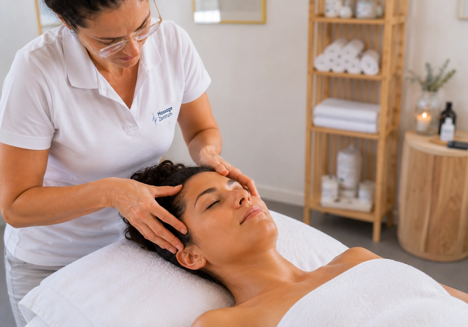 Behandlung der Nackenmuskulatur bei Kopfschmerz – Massage Zentrum Neuenhof