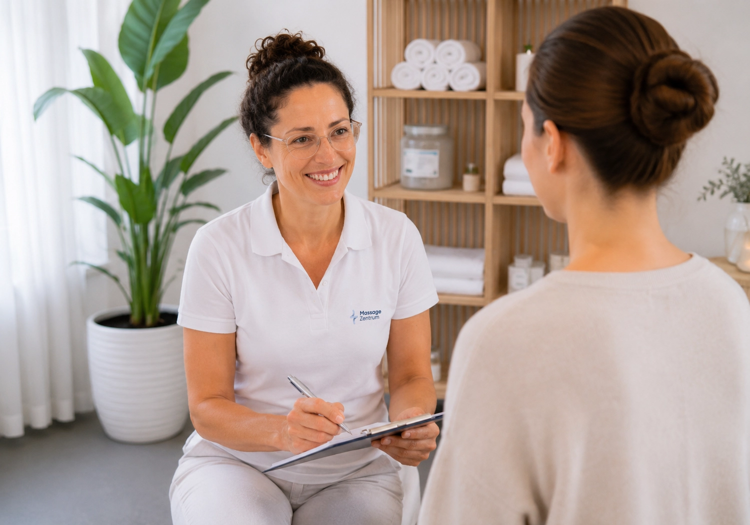 Ruhige Behandlung bei Anspannung – Massage Zentrum Neuenhof