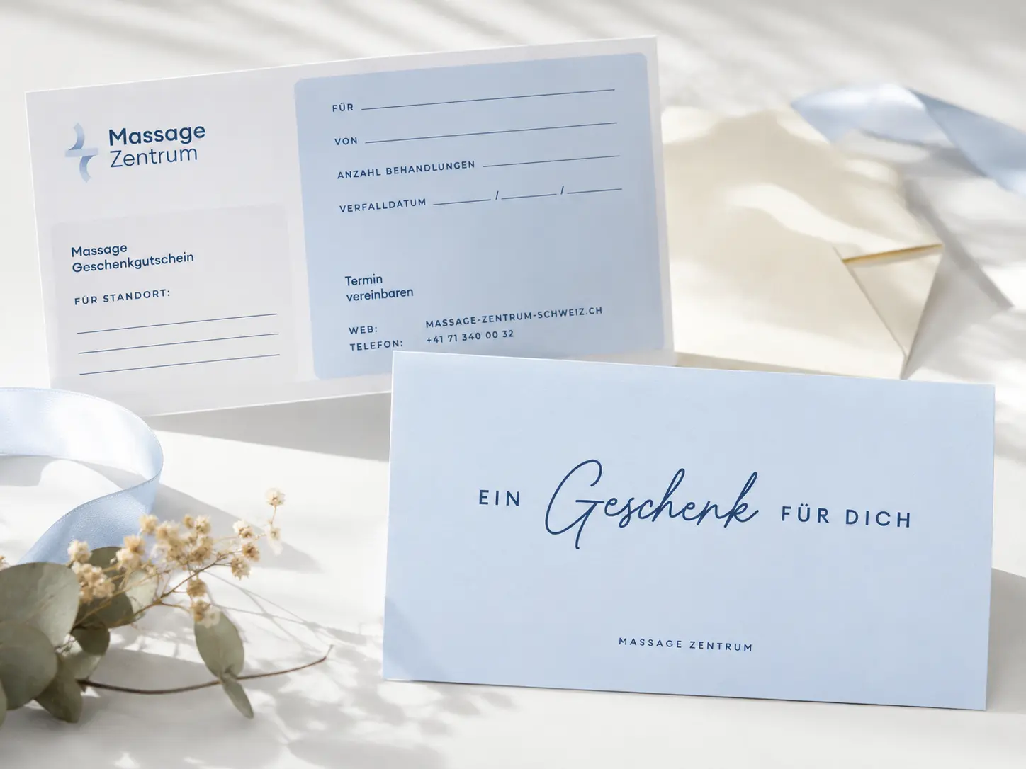 Massage-Gutschein für eine Behandlung im Massage Zentrum Neuenhof