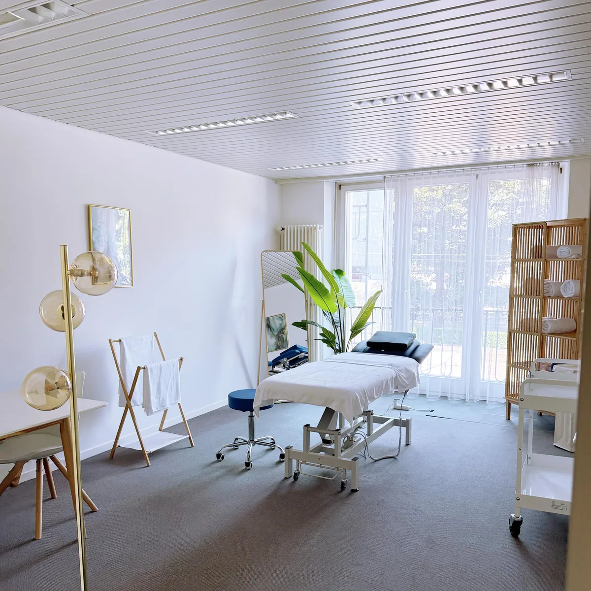 Praxisraum des Massage Zentrum Neuenhof